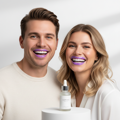 Purple Teeth Whitening Strips