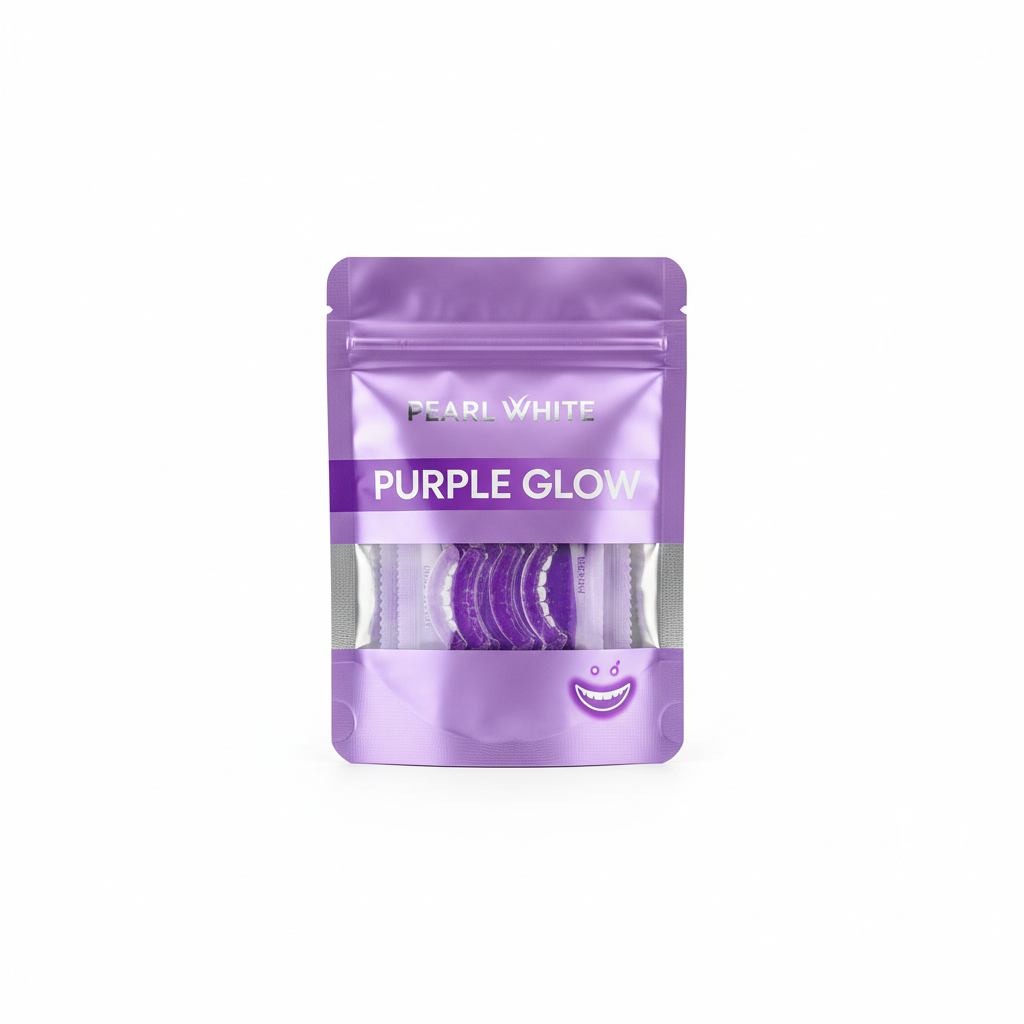 Purple Teeth Whitening Strips